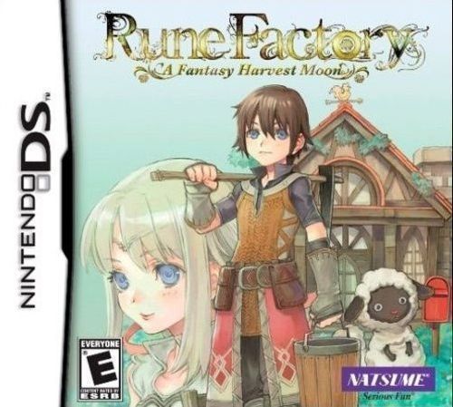 Rune Factory - A Fantasy Harvest Moon (USA) Game Cover